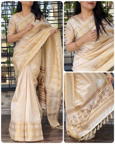 Kamdhenu By AT Fancy Silk Saree Collection